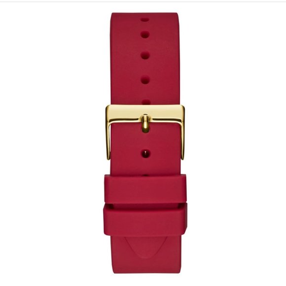 Red Rhinestone Multifunction Watch - Picture 4 of 6